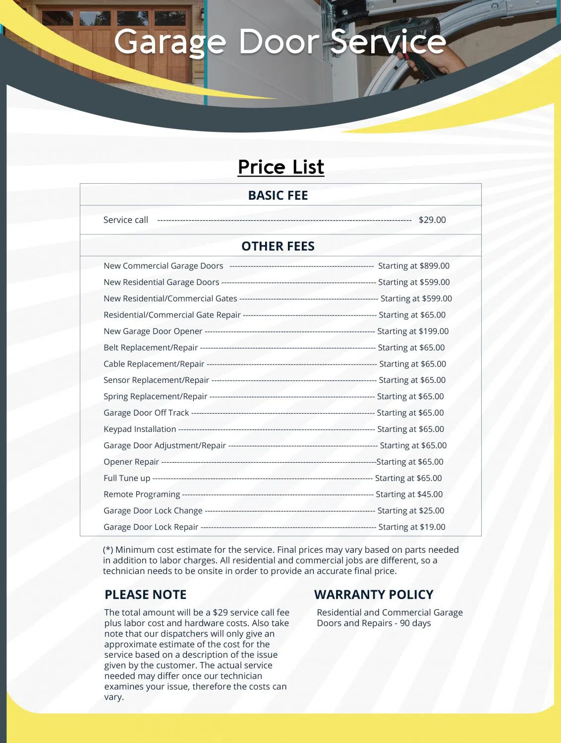 All County Garage Door Service Brea, CA 714-831-2025